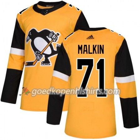 Pittsburgh Penguins Evgeni Malkin 71 Adidas 2018-2019 Alternate Authentic Shirt - Mannen